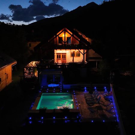 Chalet Serre Cambeou Piscine&Spa Saint-Chaffrey Luaran gambar
