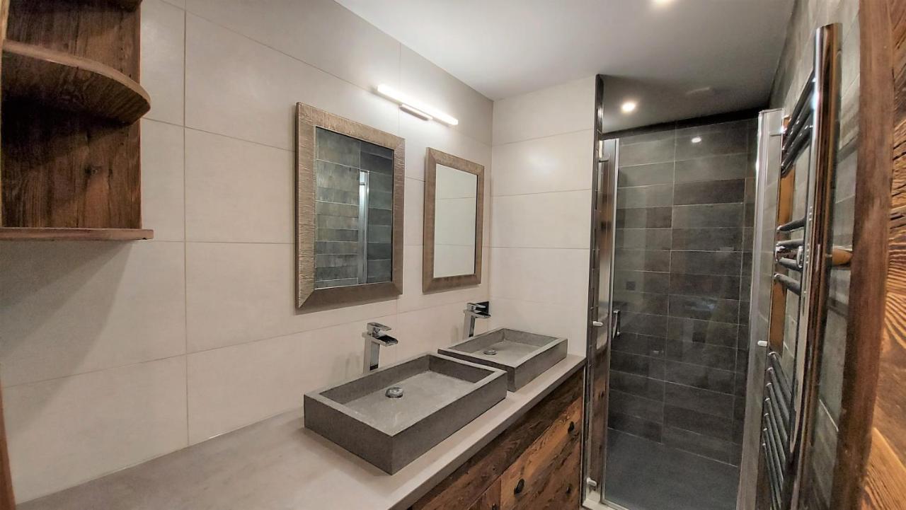 Chalet Serre Cambeou Piscine&Spa Saint-Chaffrey Luaran gambar