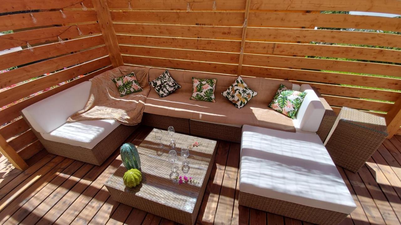 Chalet Serre Cambeou Piscine&Spa Saint-Chaffrey Luaran gambar