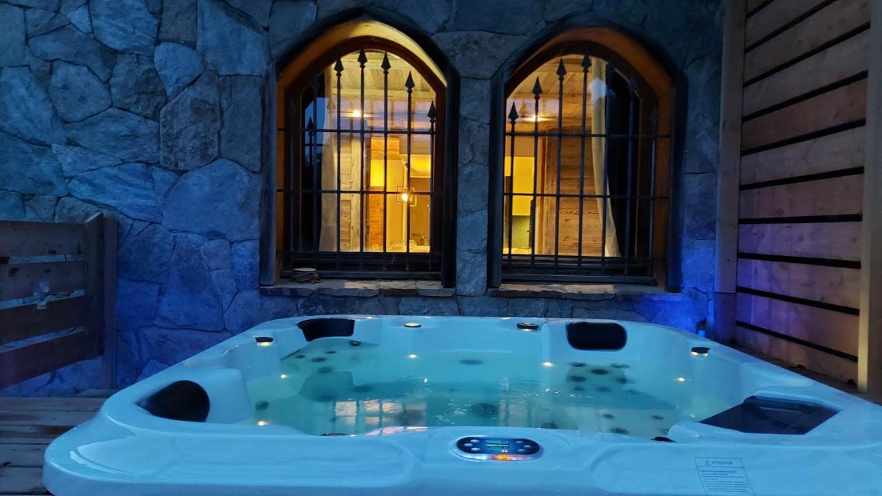 Chalet Serre Cambeou Piscine&Spa Saint-Chaffrey Luaran gambar