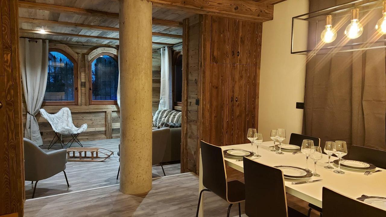 Chalet Serre Cambeou Piscine&Spa Saint-Chaffrey Luaran gambar